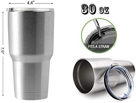 30oz Tumbler with Lid, Stainless Steel Vacuum Insulated Double Walled Travel Tumbler, Insulated C... | Amazon (US)
