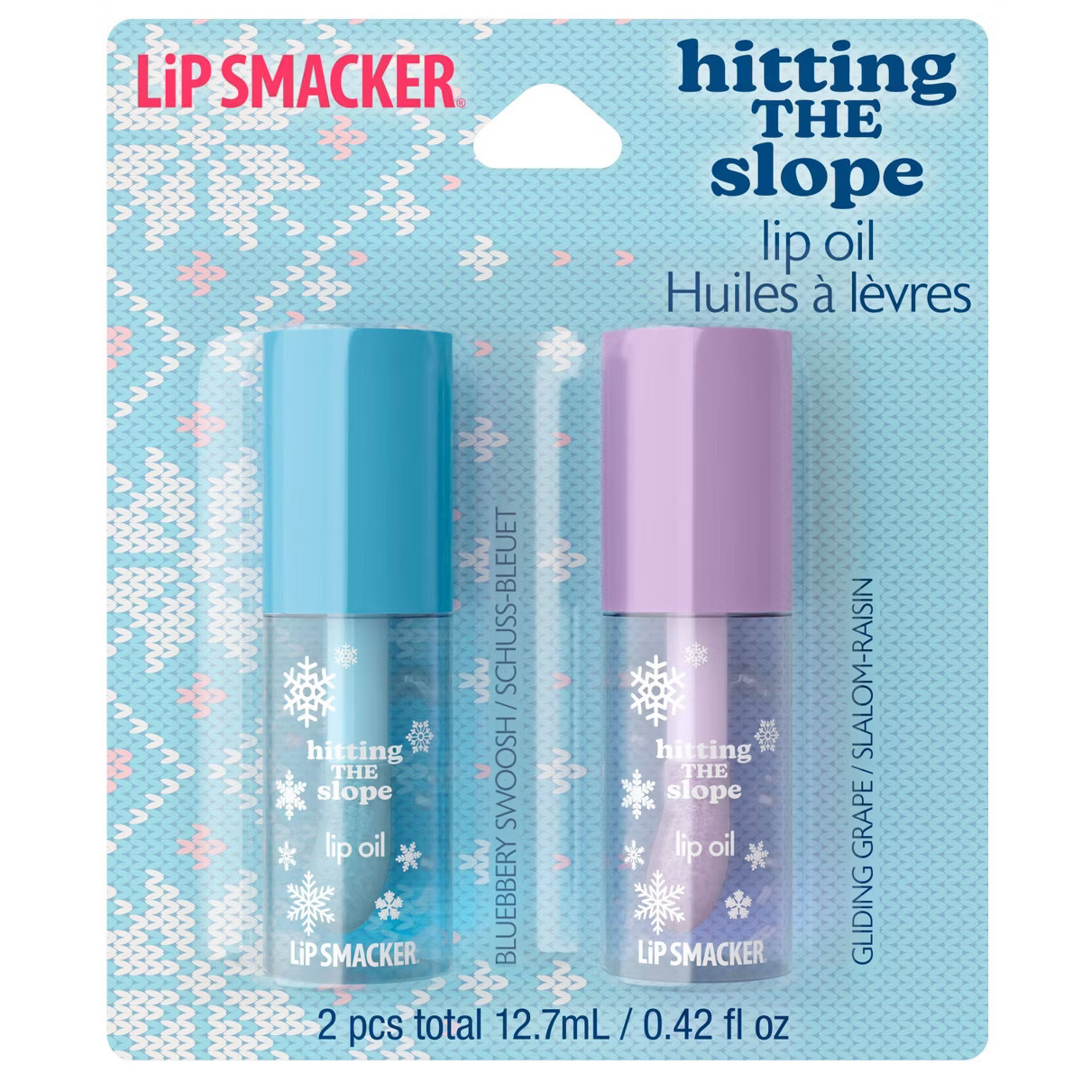 Lip Smacker Hitting the Slopes Lip Oil Duo - Berry & Grape - 2ct | Target
