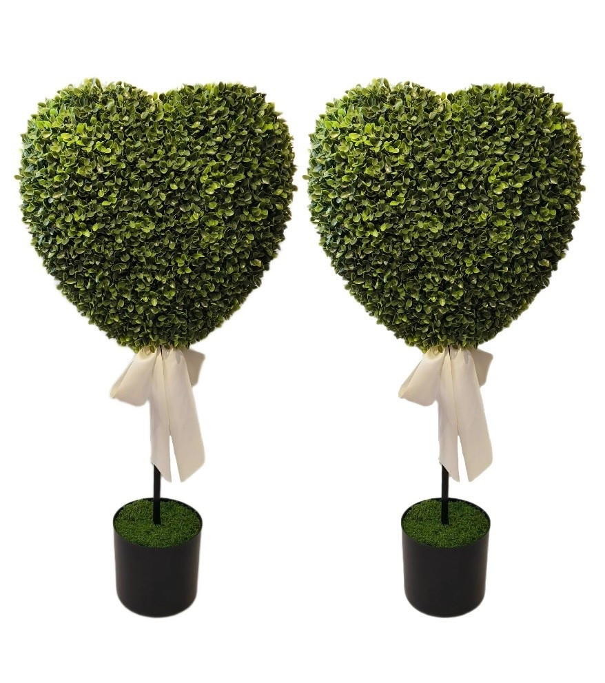 Boxwood Heart shaped Topiaries 
#walmart 

#LTKHome #LTKFindsUnder100 #LTKSeasonal