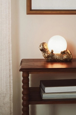 The Icon Table Lamp: Otter Edition | Anthropologie (US)