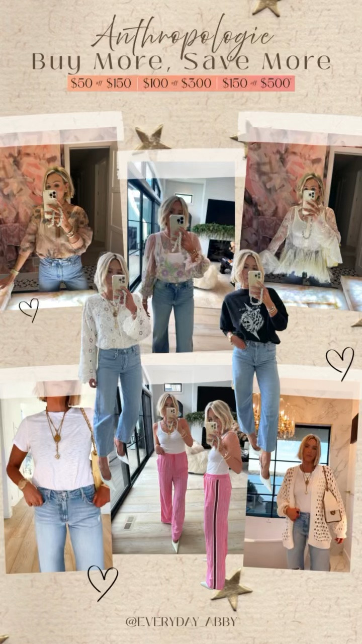 Buy more save more from Anthropologie 🔥🔥🔥 save $$$$ on all these most loved items ❤️