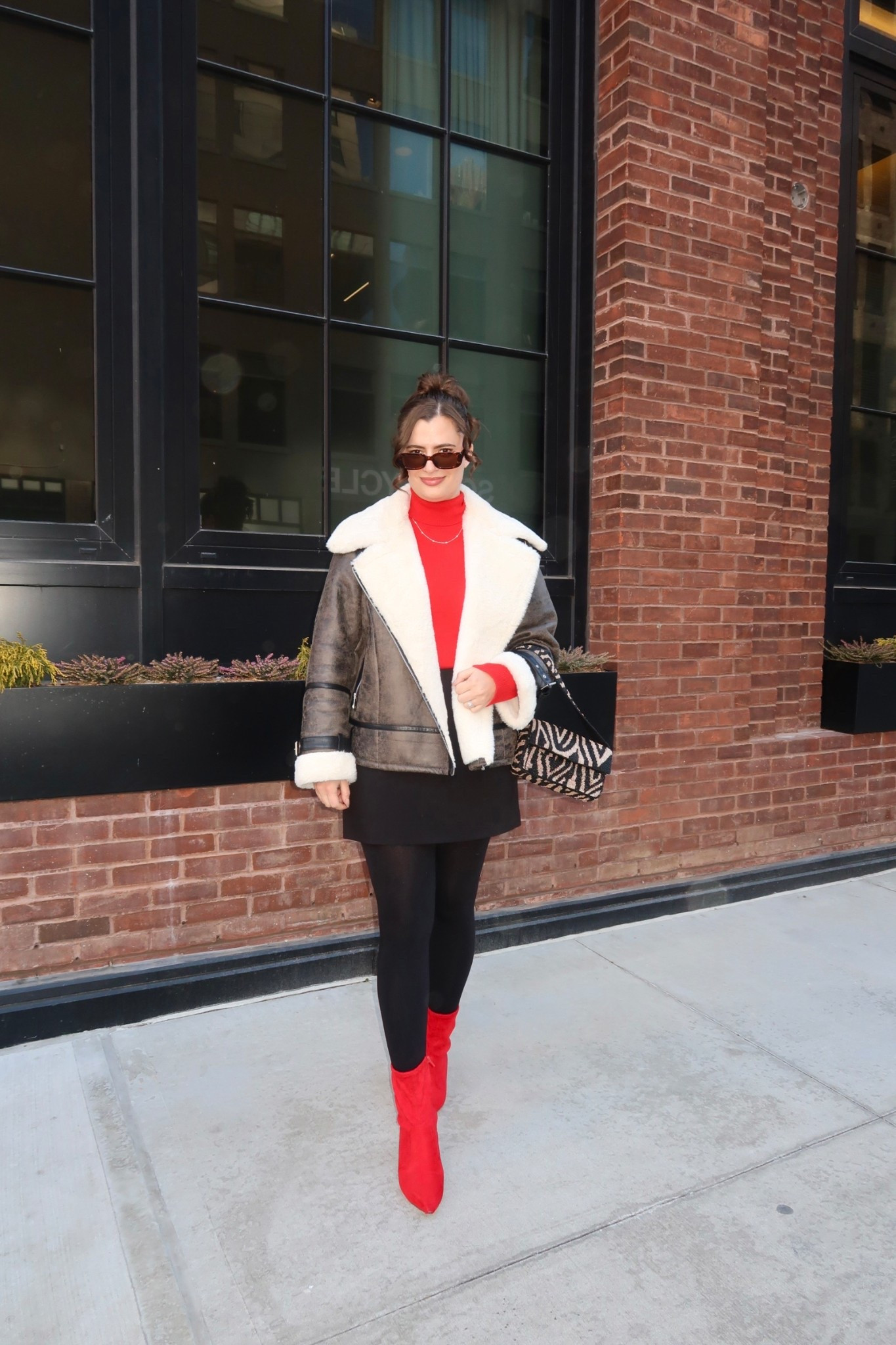 Another year another New York fashion week outfit! I was inspired to use these shades of brown and red together and love the color combo! Plus the zebra beaded bag is so cute  

#LTKNYFW #LTKSeasonal #LTKootd