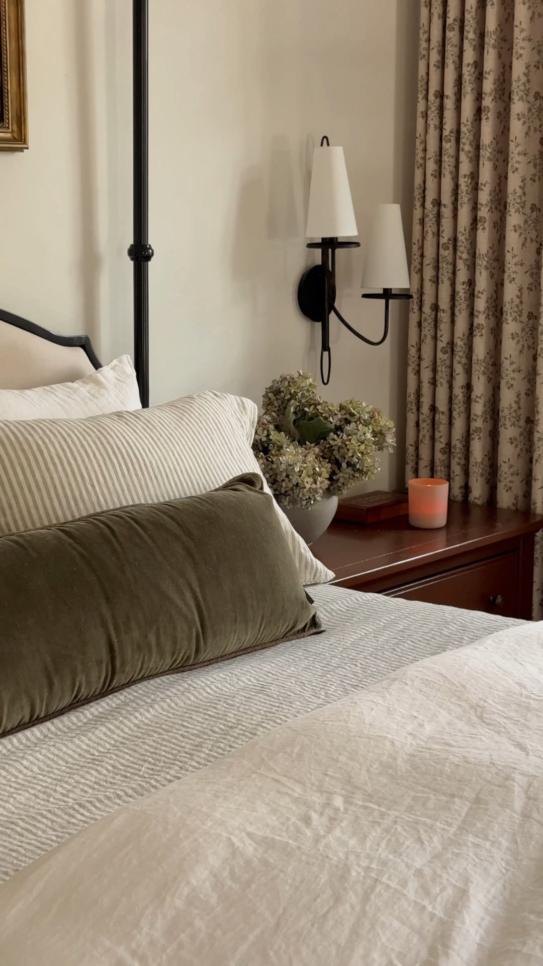 Linen season is here ☀️ Time for a bedding refresh from @Quince. I chose their classic European linen sheet set in willowleaf/white stripe and white linen duvet set. 

#quincepartner

#LTKHome