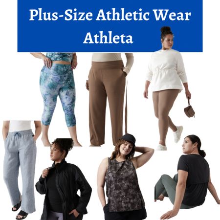Plus-size athletic wear from Athleta

Plus-size workout clothes, plus-size athletic outfits, plus-size athleisur

#LTKstyletip #LTKfit #LTKcurves