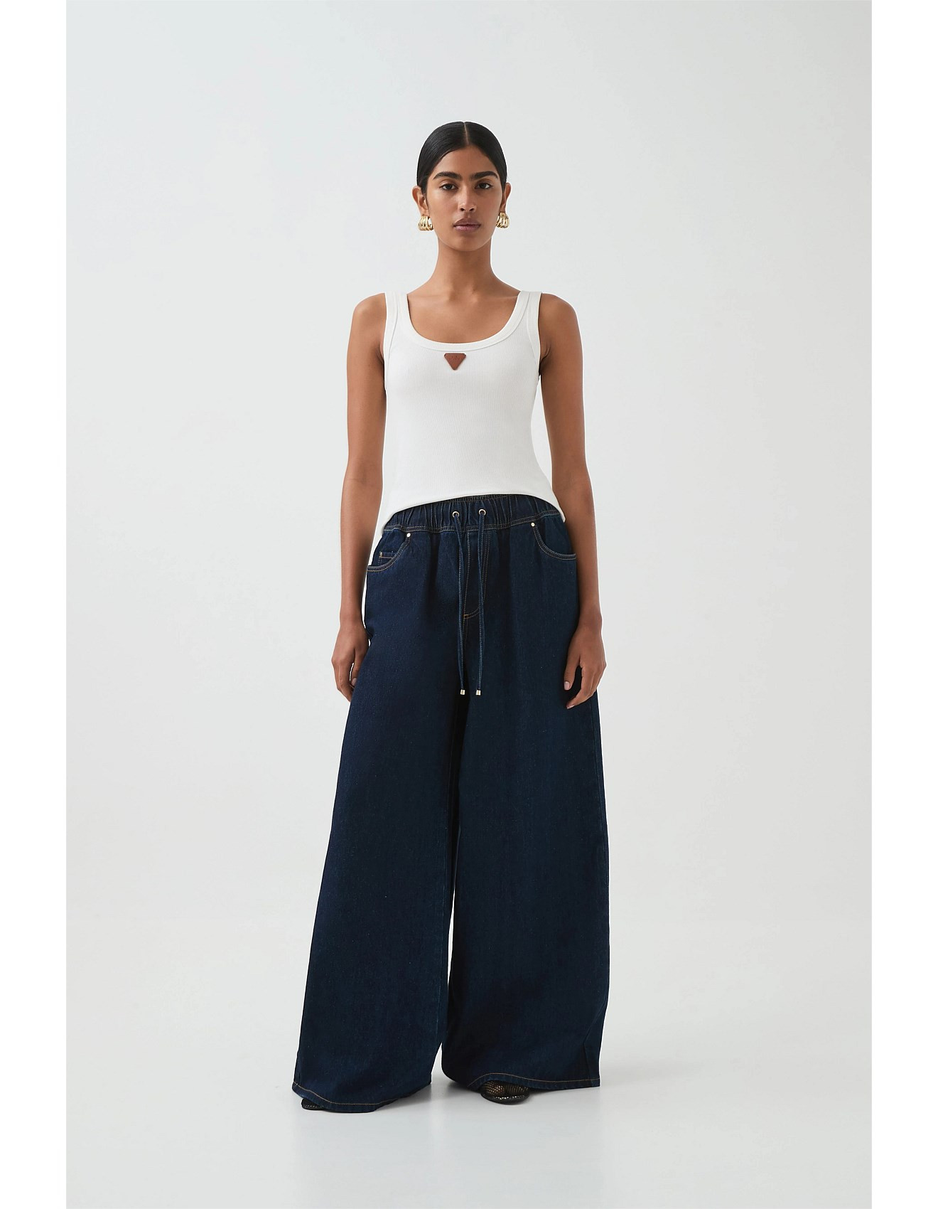 COWRIE SCOOP TANK | David Jones (Australia & New Zealand)