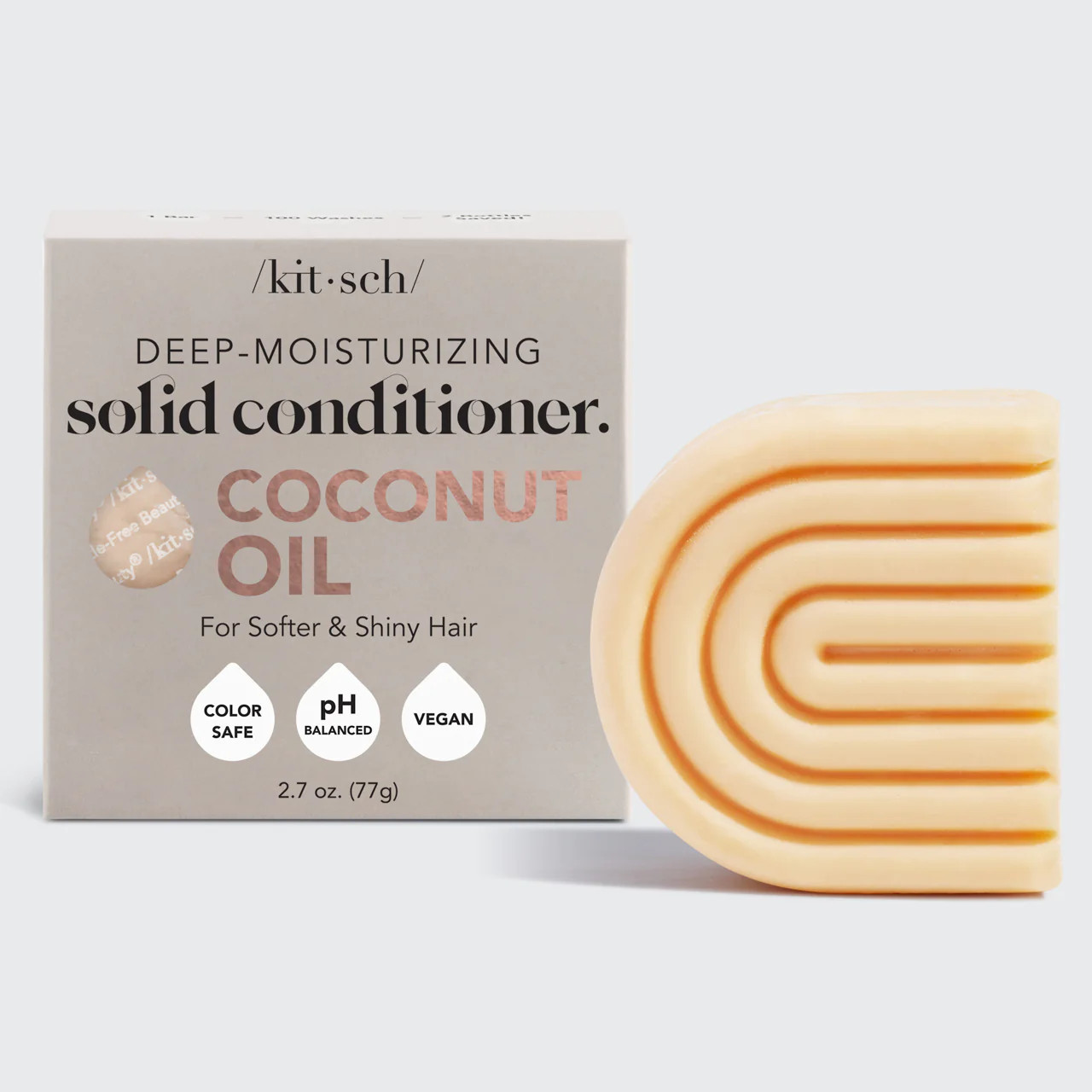 Deep-Moisturizing Conditioner Bar for Dry Damaged Hair | Kitsch