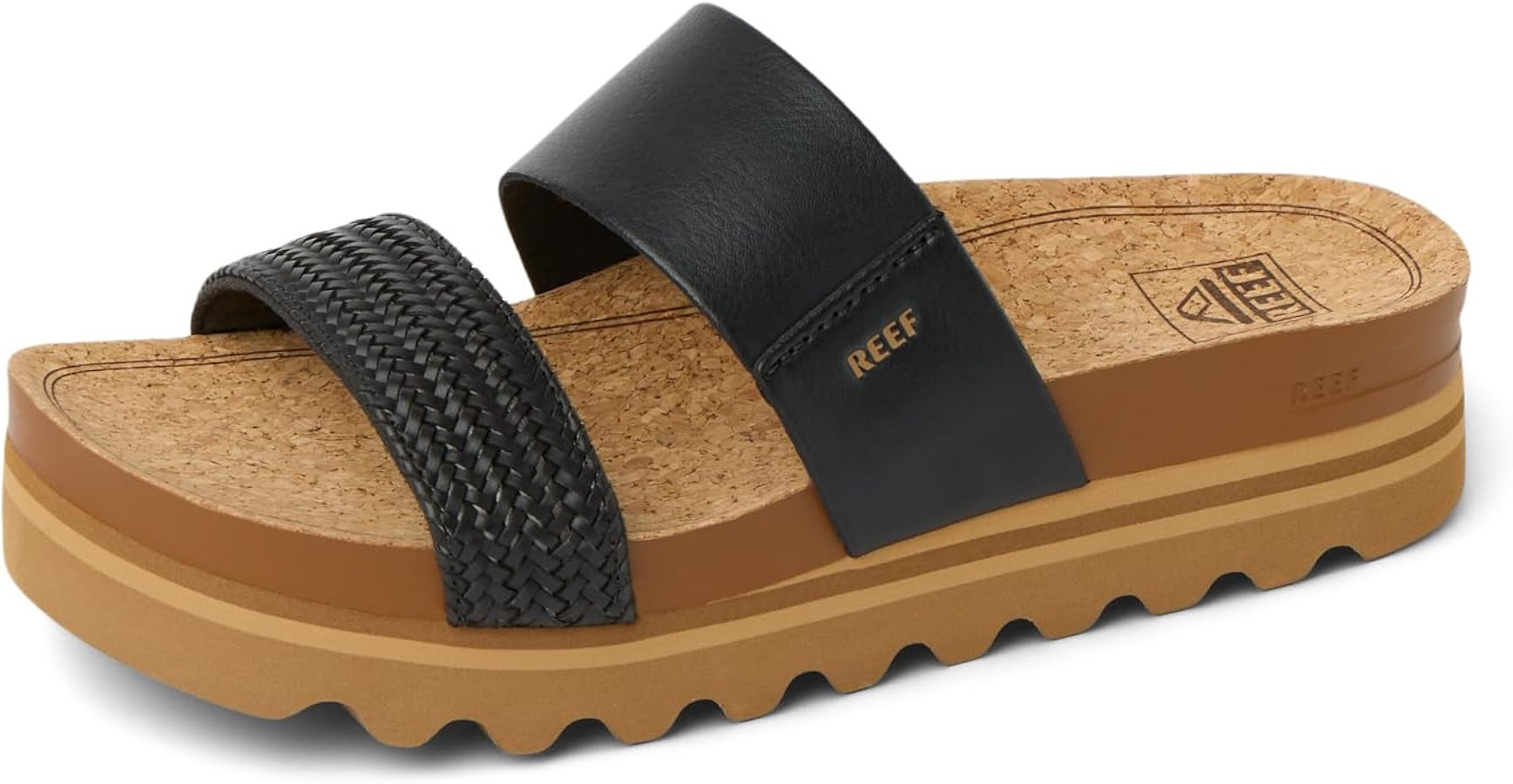 Reef Cushion Vista Hi Womens Platform Fashion Sandal, Arch Support, Ultra Soft Cushion Footbed | Amazon (US)