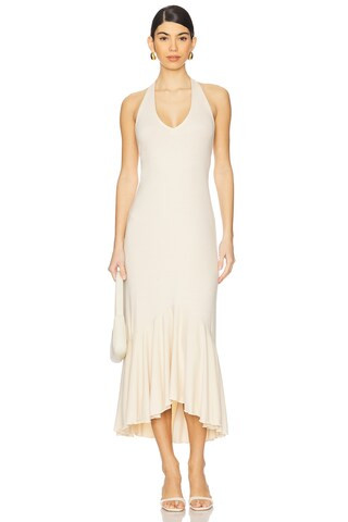 Free People x free-est Alix Midi Dress in Bleached Sand from Revolve.com | Revolve Clothing (Global)