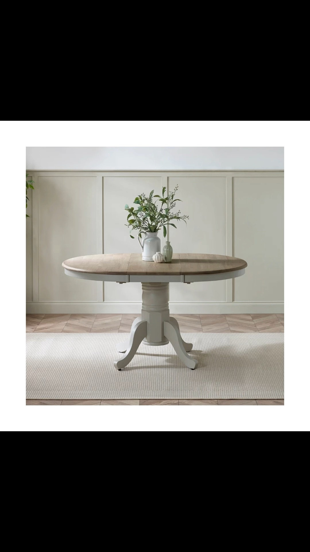 Prestow Extending Round Dining Table In Solid Wood - Traditional Rustic Farmhouse Kitchen

#LTKootd #LTKmomlife #LTKMothersDay