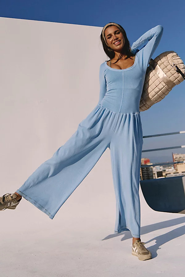 Hot Shot Wide Leg Onesie | Free People (Global - UK&FR Excluded)