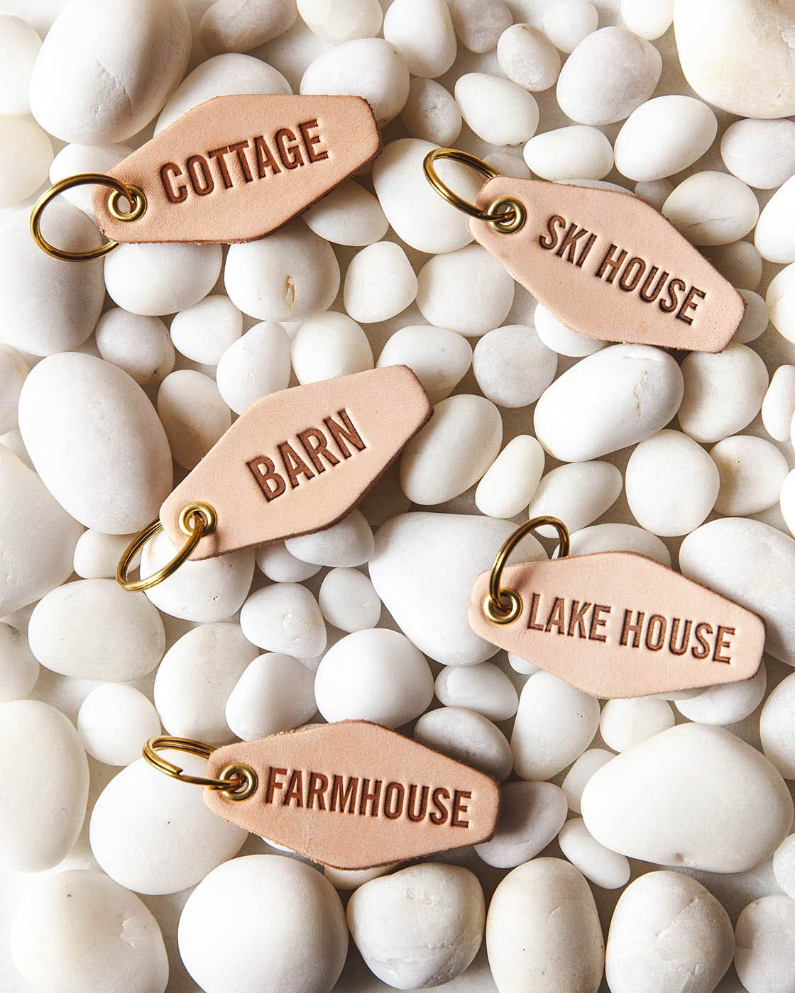Farmhouse Pottery - Happy Place Keychain | Farmhouse Pottery