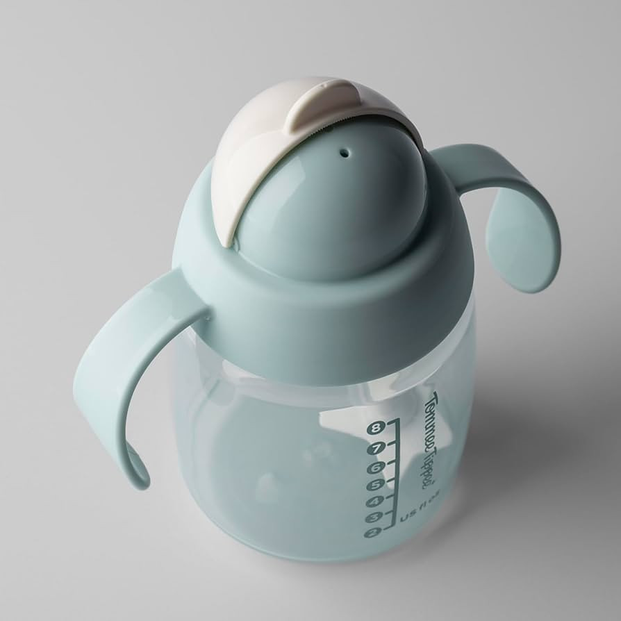 Tommee Tippee Starter Weighted Straw Baby & Toddler 10oz Sippy Cup for 6 Months+, with Silicone W... | Amazon (US)
