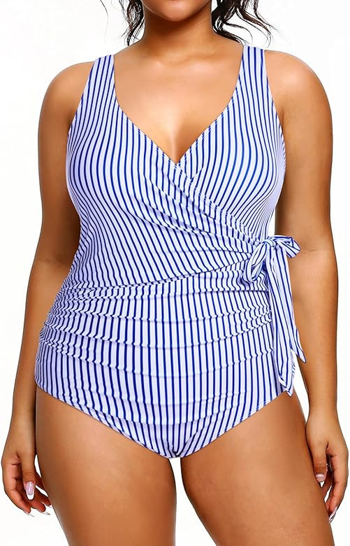 Yonique Plus Size One Piece Swimsuits for Women Tummy Control Bathing Suits Full Coverage Swimwea... | Amazon (US)