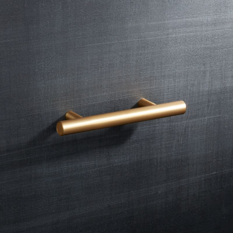 3" Brushed Brass Round HandleCB2 Exclusive In stock and ready to ship. ZIP Code 23630Change Zip ... | CB2