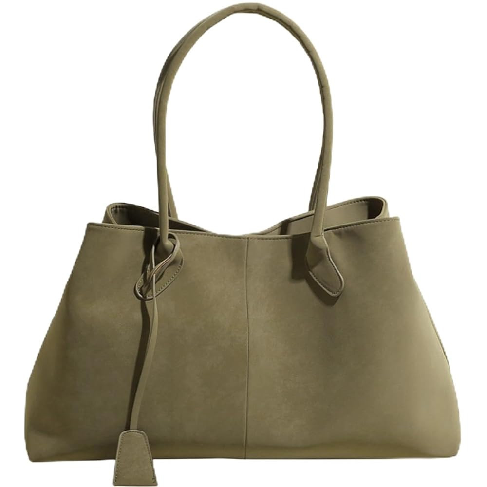 Trendy Suede Crescent Satchels Tote Slouchy Shoulder Handbags Designer Hobo Purses for Women Fall... | Amazon (US)