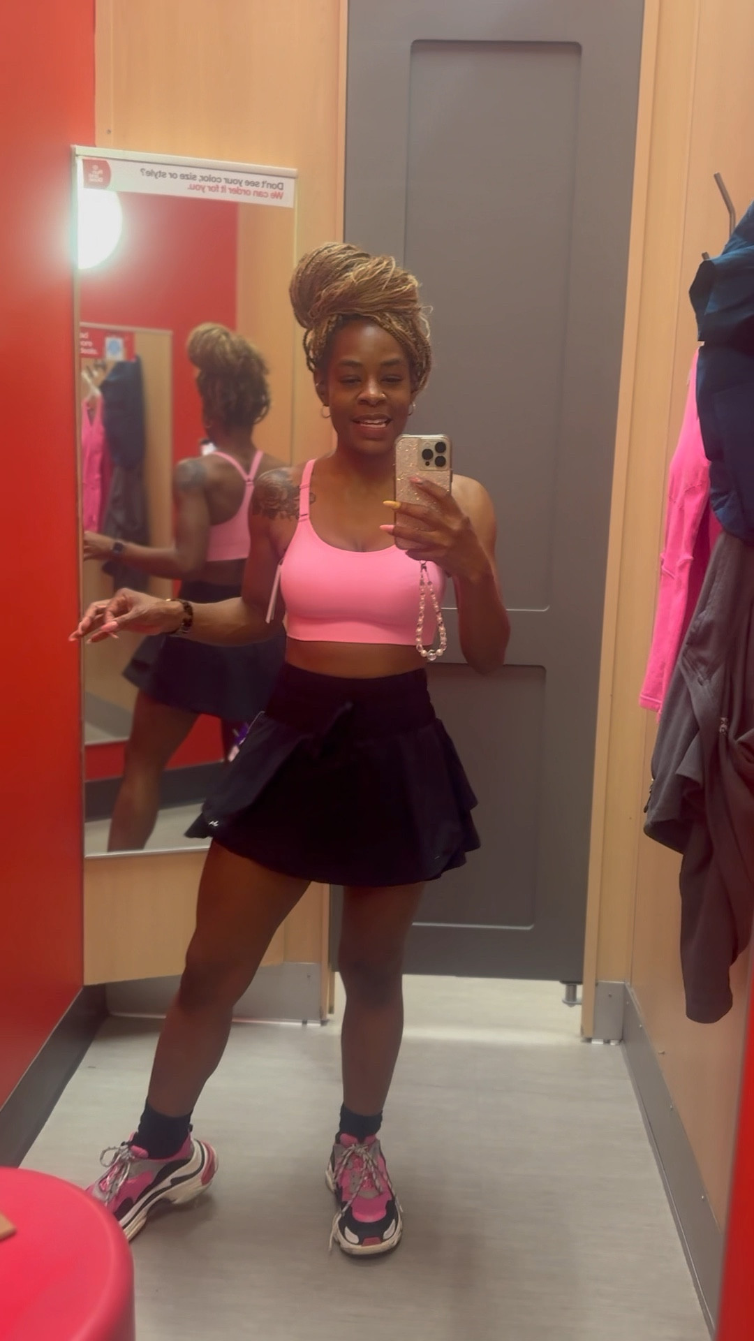 Finally found a skort I love for the gym at an impromptu target trip!

#LTKStyleTip #LTKVideo #LTKFitness
