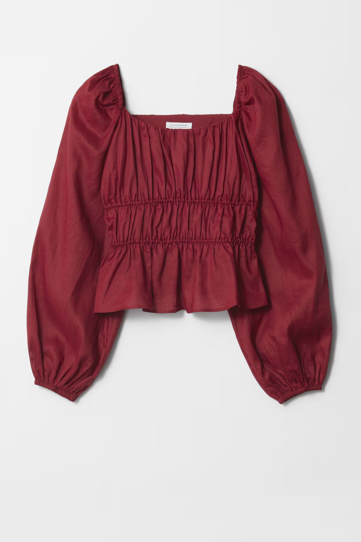 GATHERED BLOUSE | H&M (UK, MY, IN, SG, PH, TW, HK)