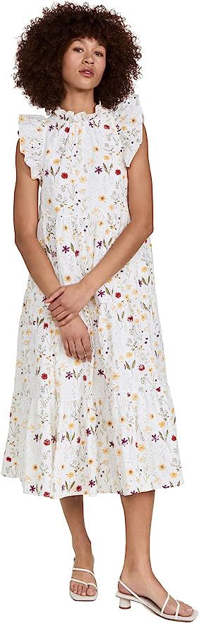 En Saison Women's Detail Midi Dress | Amazon (US)