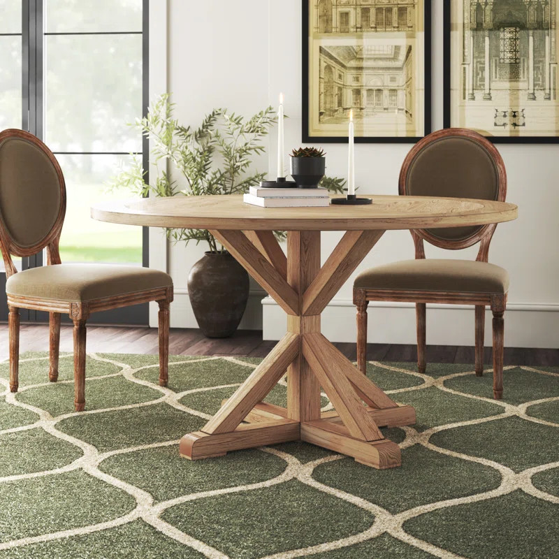 Abasi Pedestal Dining Table | Wayfair North America