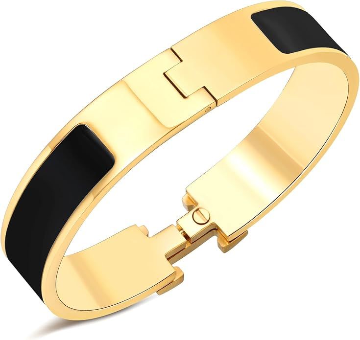 18K Gold Plated Letter Bracelet for Women H Bracelet Dainty Bracelet Jewelry Bracelet for Men and... | Amazon (US)