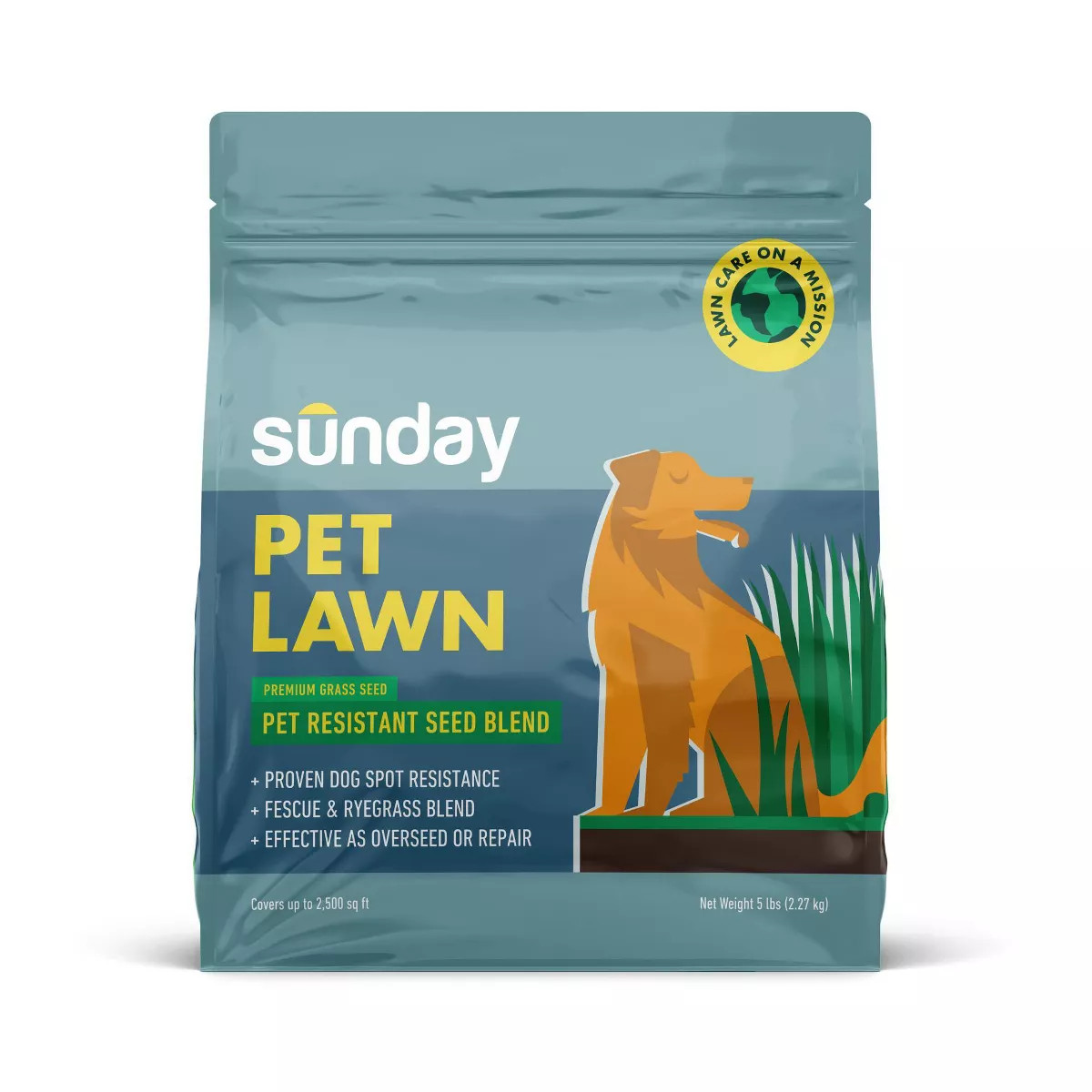 Sunday Pet Lawn Seed 5lbs | Target