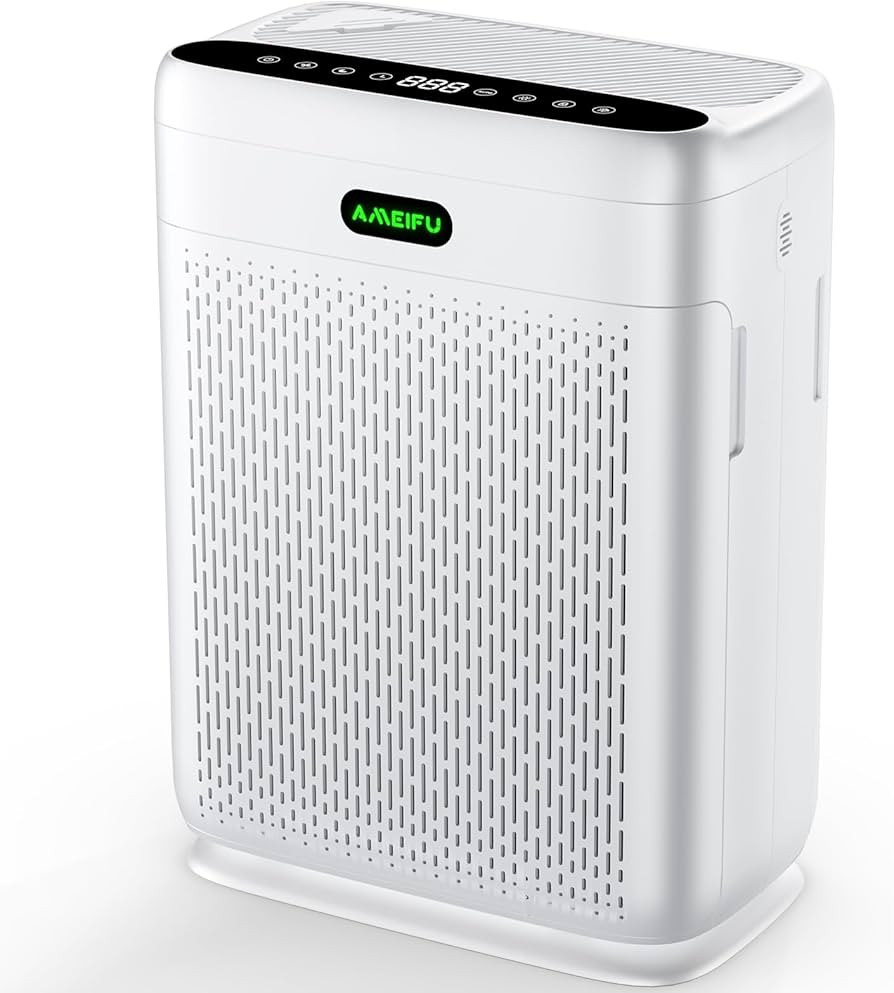 Air Purifiers for Home Large Room with Remote, Up to 3000 Sq Ft, H13 Hepa Double-Sided Air Filter... | Amazon (US)