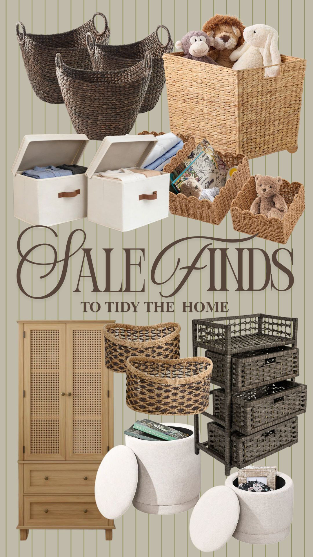 Tidy your home but make it pretty! 


organization, bins, basket, storage  

 #LTKSeasonal #LTKHome