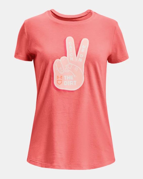 Girls' UA Foam Finger Softball Short Sleeve | Under Armour (US)