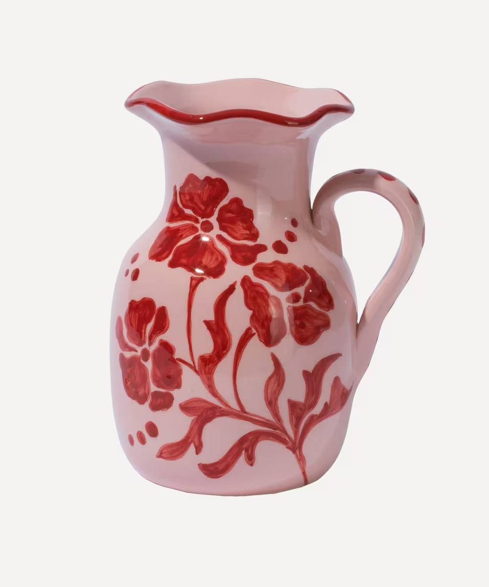 Little Miss Sunshine Baby Pink Jug | Liberty London (UK)