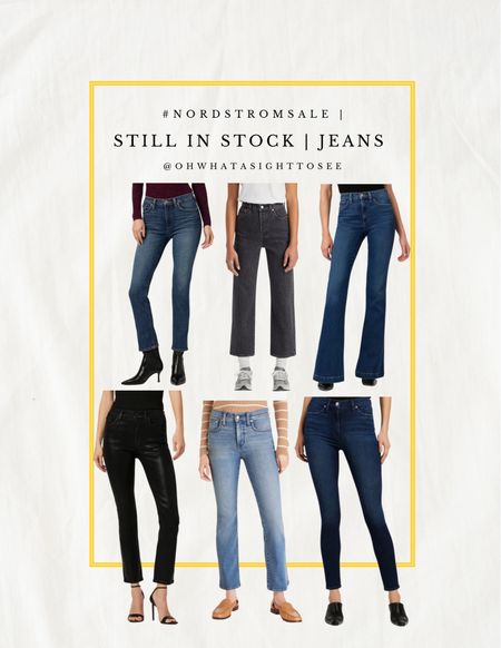 NSale / Nordstrom / Still in stock jeans  

#LTKworkwear #LTKxNSale