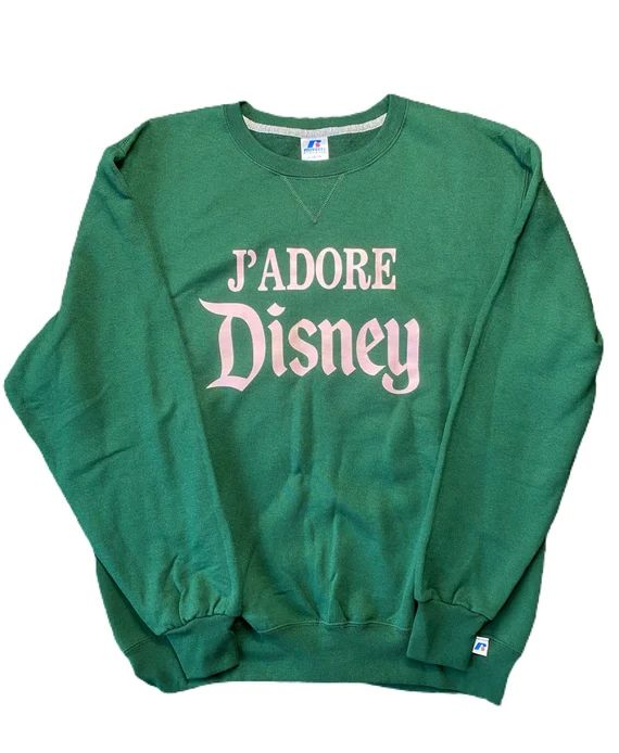J'aore Disney Crewneck Sweatshirt | Etsy | Etsy (ES)