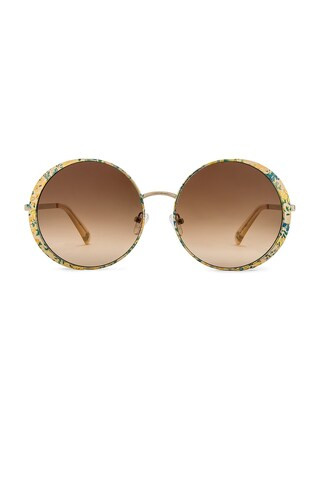 LoveShackFancy Hawkins Sunglasses in Sunshine Yellow from Revolve.com | Revolve Clothing (Global)