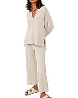 LILLUSORY Women's 2 Piece Trendy Outfits Oversized Slouchy Matching Lounge Sets Cozy Knit Loungew... | Amazon (US)