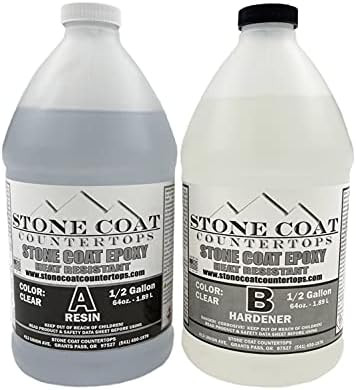 Stone Coat Countertops 1 Gallon Epoxy Resin Kit – DIY Countertop Epoxy Kit for Kitchens, Bathro... | Amazon (US)