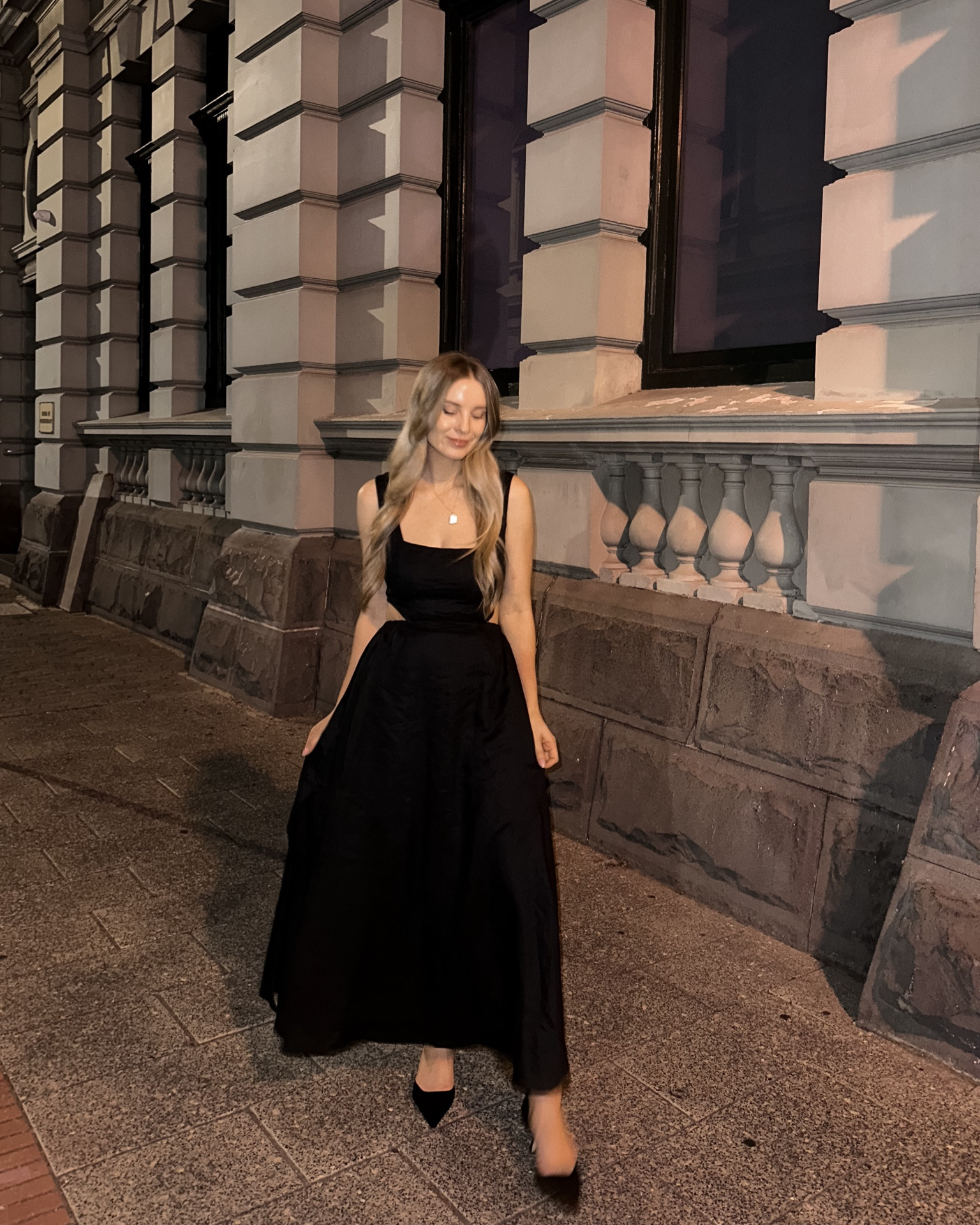 Birthday dinner outfit wearing my new shoes 🖤 Exact shoes and dress linked, plus  some more black dresses I’m loving! 

#LTKaustralia #LTKstyletip #LTKfindsunder100