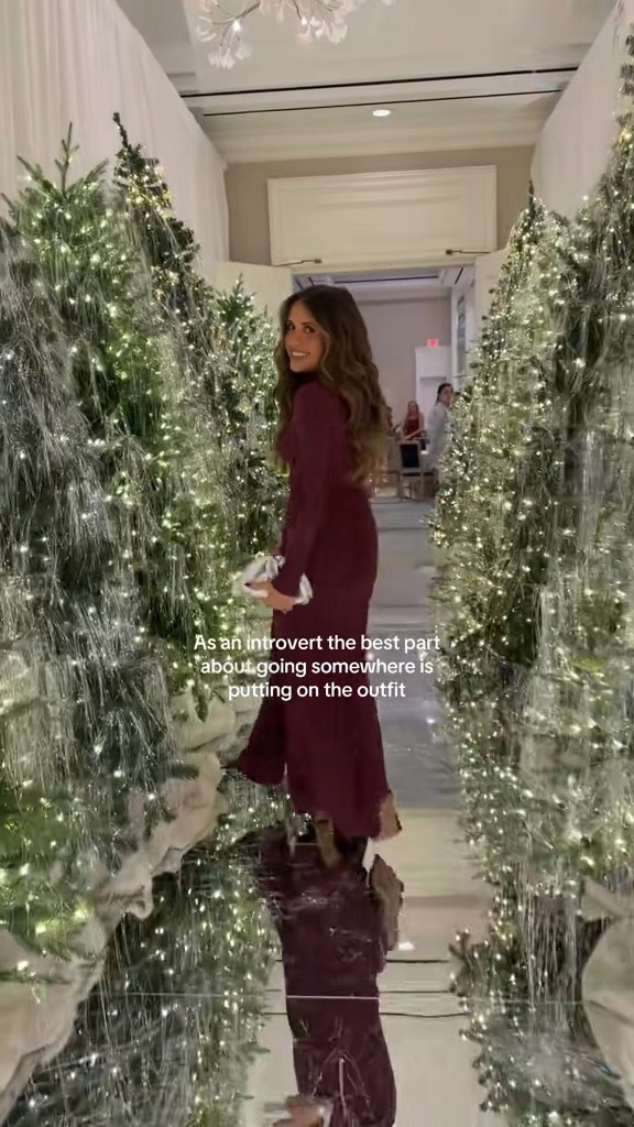 Size 2 in dress - so good and comes in a few colors 

#LTKPetite #LTKOver40 #LTKHoliday