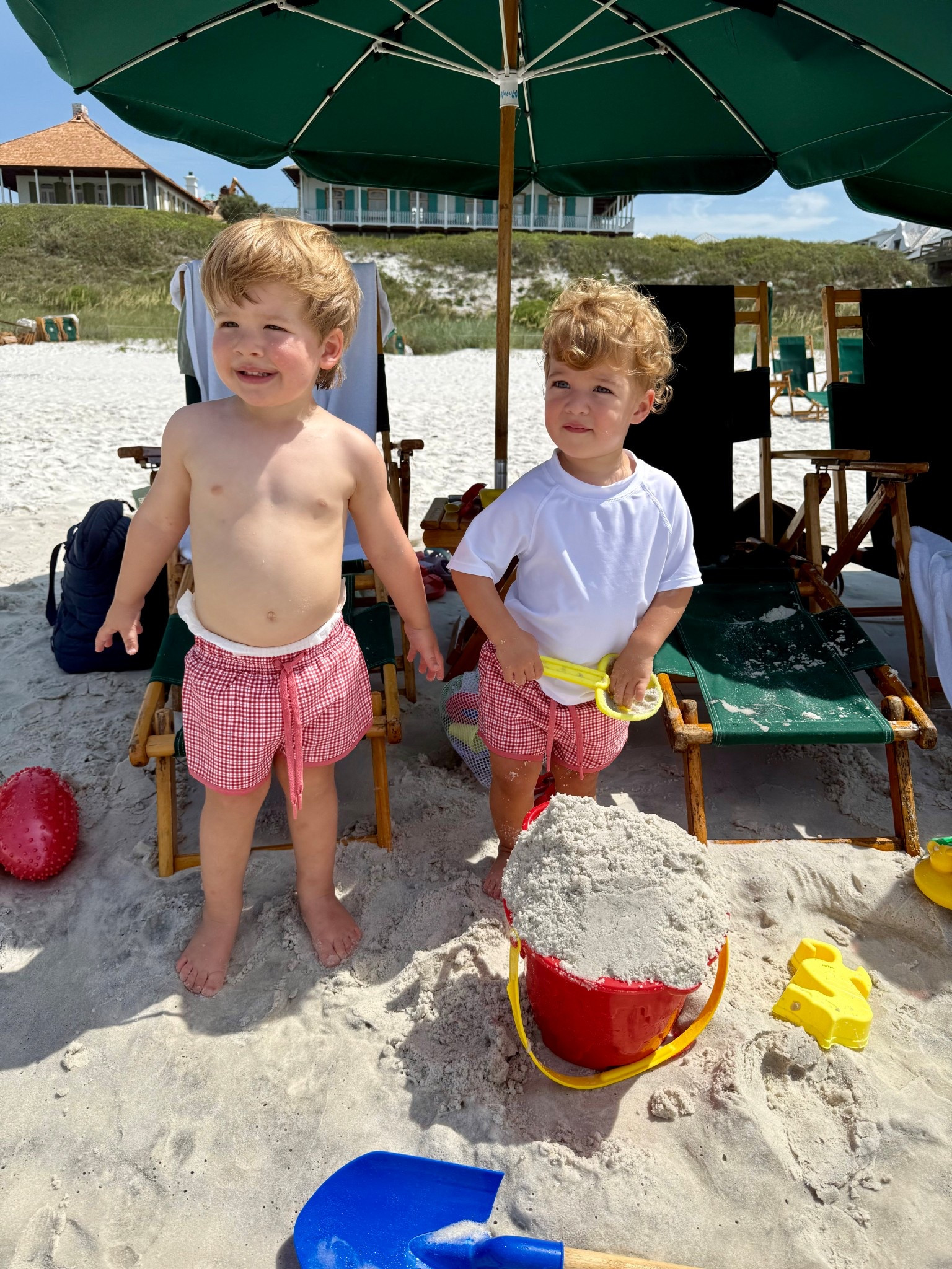 The cutest boys in their cute matching swimsuits ! We love minnow swim shorts because they are short 

Swimsuits for toddler boy, toddler boy swim, kids beach , white rash guard kids 

#LTKKids #LTKBaby