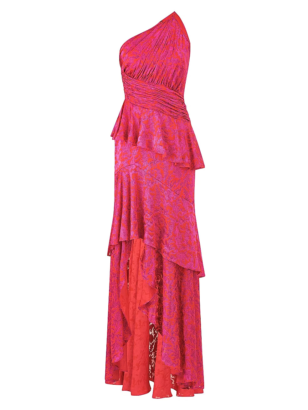 Medora Ruffled Jacquard Gown | Saks Fifth Avenue