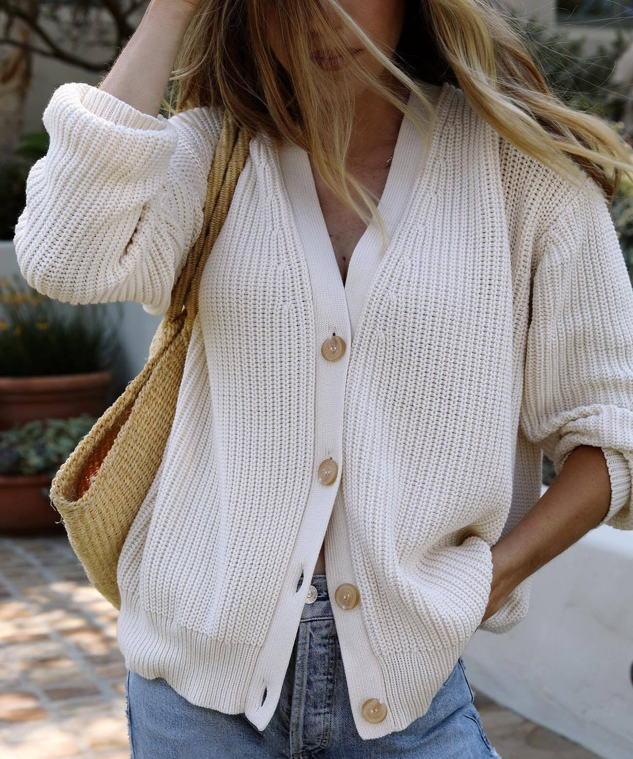Cotton Cocoon Cardigan | Jenni Kayne