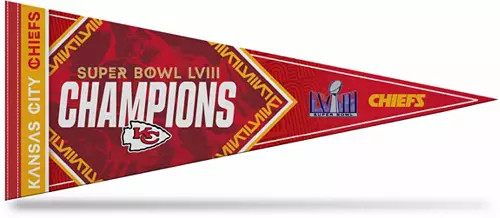 Rico Super Bowl LVIII Champions Kansas City Chiefs 12'' x 30'' Pennant | Dick's Sporting Goods