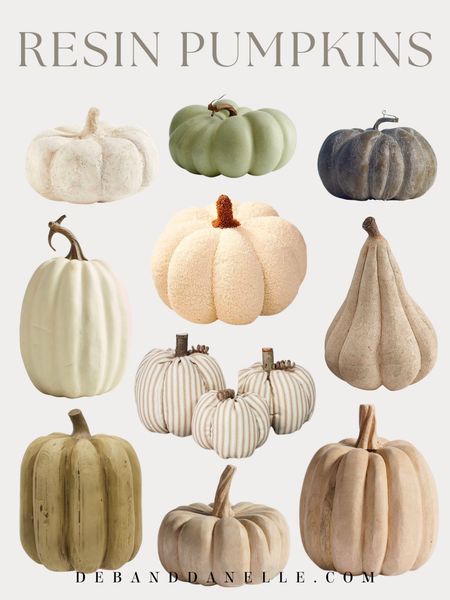 I am a sucker for resin pumpkins!! They last so long and I love them in the house or on the porches. 

#LTKSeasonal #LTKsalealert #LTKhome