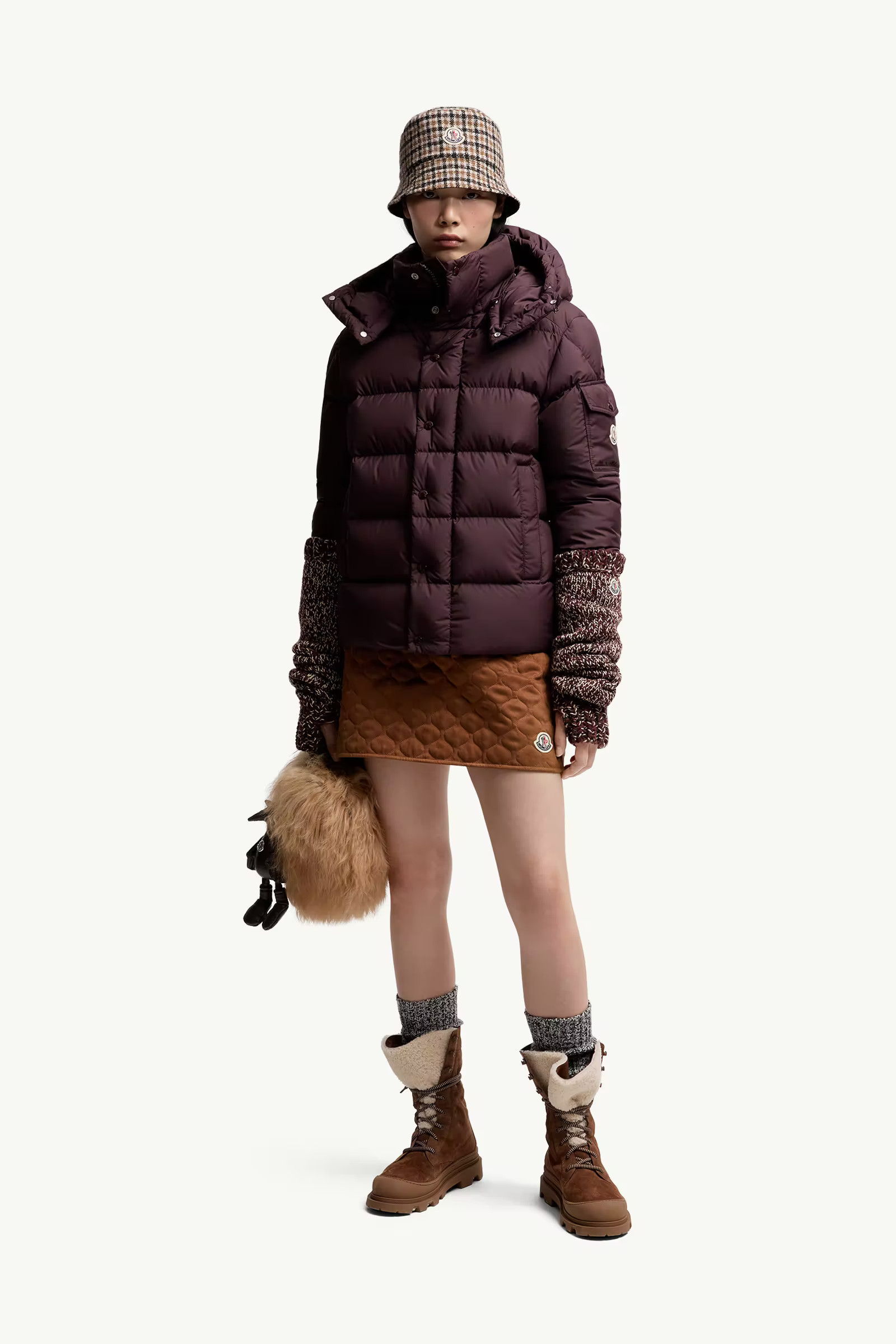 Moncler Maya 70 Hooded Short Down Jacket | Moncler