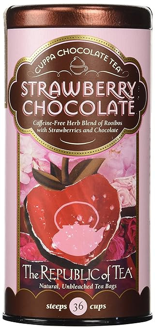 The Republic of Tea, Strawberry Chocolate Tea, 36-Count | Amazon (US)