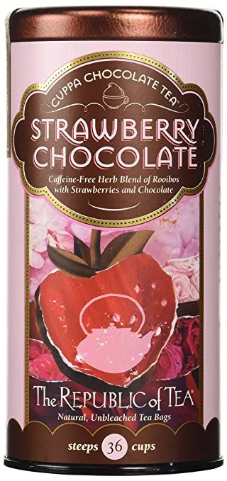 The Republic of Tea, Strawberry Chocolate Tea, 36-Count | Amazon (US)