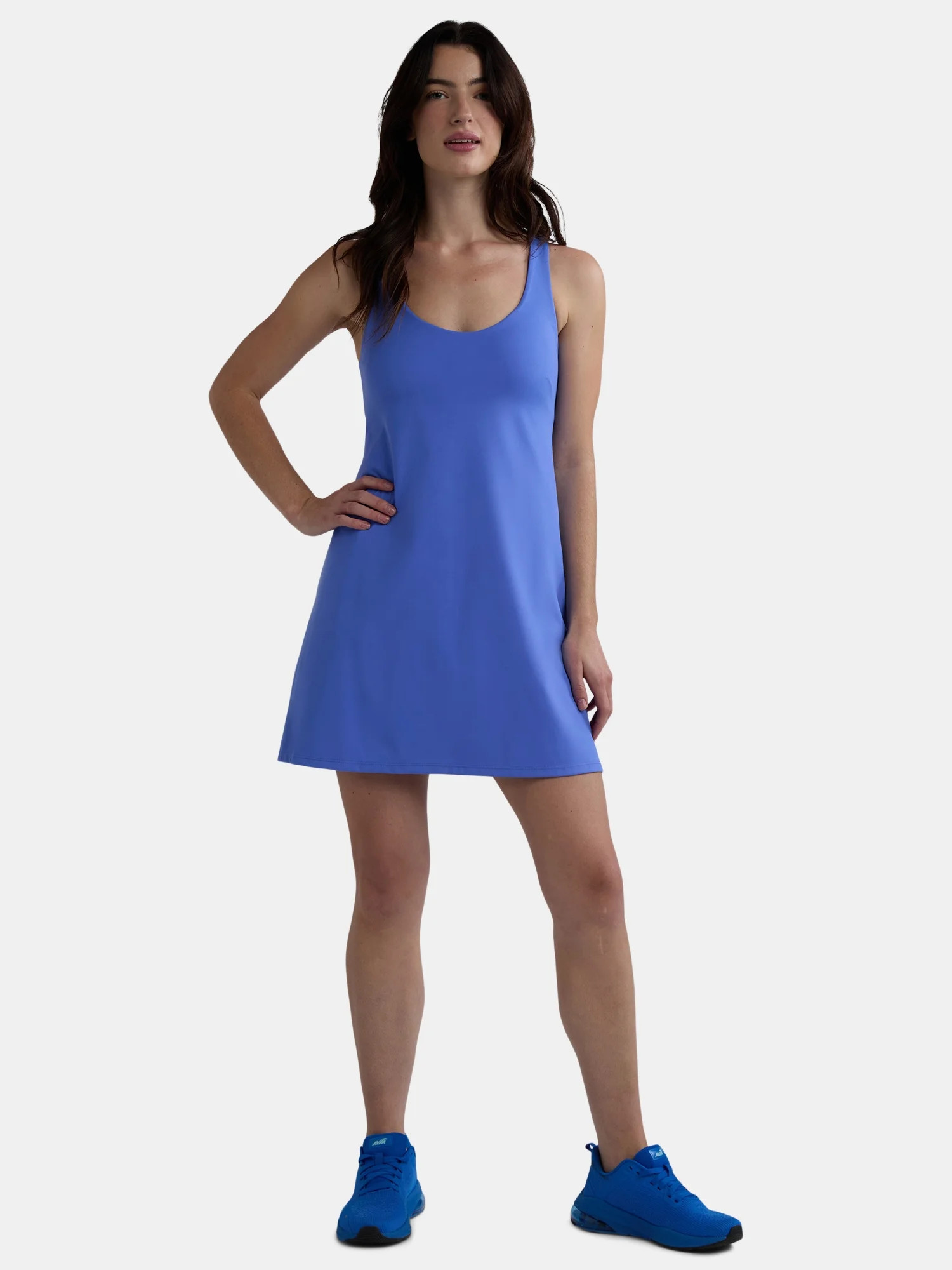 Avia Women's and Women's Plus Active Dress with Built-in Bra, Sizes XS-4X | Walmart (US)