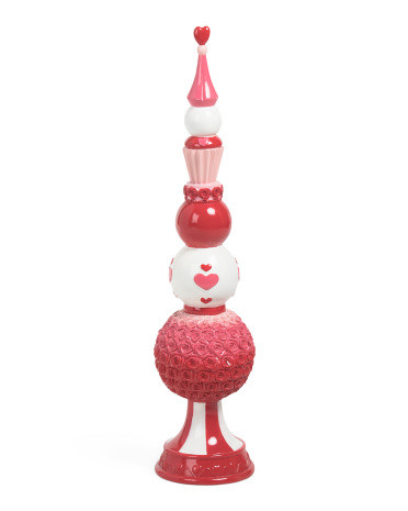 37in Heart Stack Decor | TJ Maxx