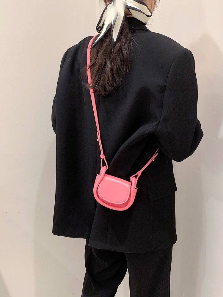 Mini Flap Saddle Bag | SHEIN