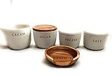 Hearth and Hand with Magnolia - Bundle 5 PC Tableware Set includes Stoneware Salt and Pepper contain | Amazon (US)
