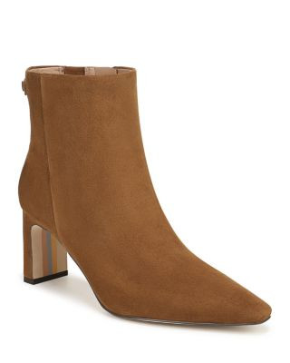Sam Edelman Women's Saige Pointed Toe Mid Heel Ankle Booties | Bloomingdale's (US)