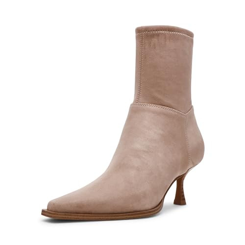Steve Madden Women's Stasia Ankle Boot, Taupe, 7 | Amazon (US)